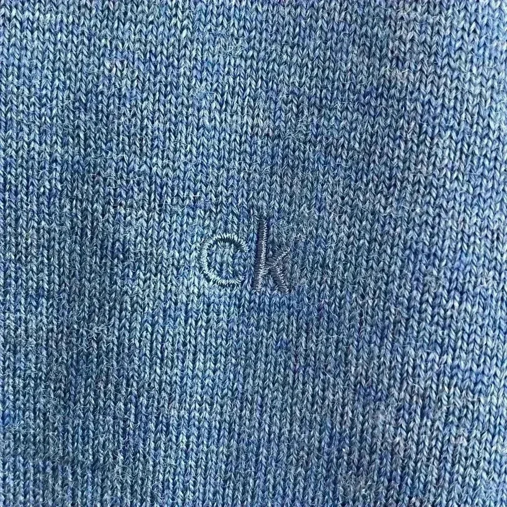 NWOT Calvin Klein Extra Fine Merino Wool V-neck Pullover Sweater XXL - Picture 5 of 7